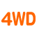 4WD警告灯（e・4WD車）