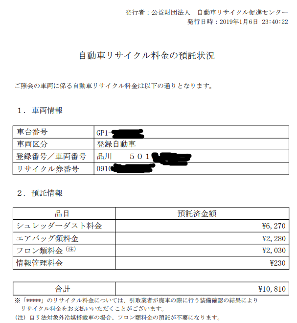 リサイクル券なしでも車売却可能 さらに返金あり 車査定のトリセツ